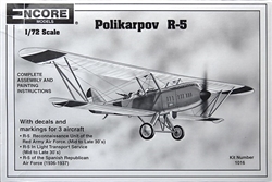ENCORE MODELS 1/72 Polikarpov R-5