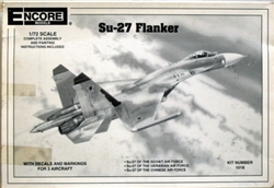 ENCORE MODELS 1/72 Su-27 Flanker