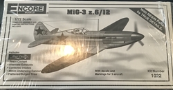ENCORE MODELS 1/72  MiG-3 z.6/12