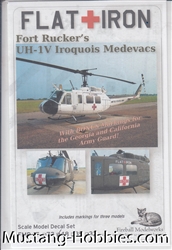 FIREBALL MODELWORKS 1/48 FLAT IRON FORT RUCKER'S UH-1V IROQUOIS MEDEVACS