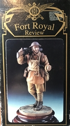 FORT ROYAL REVIEW 120MM BRITISH LEWIS GUNNER 1916-18
