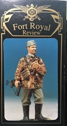 FORT ROYAL REVIEW 120MM GERMAN HANSCHAR WWII WITH MP40 MACHINE GUN