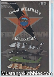 FIGHTER TOWN DECALS  1/48 SH-60 OCEANHAWK ADVERSARIES