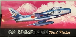 FUJIMI 1/72 North American Rockwell RF-86F Sabre Wood Pecker