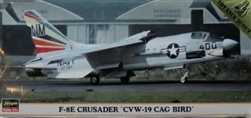 HASEGAWA 1/72 F-8E CVW-19 Cag Bird