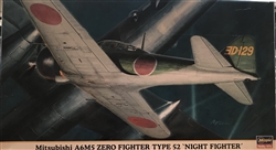 HASEGAWA 1/48 Mitsubishi A6M5 Zero Fighter Type 52 'Night Fighter'