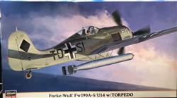 HASEGAWA 1/48 Focke-Wulf Fw190A-5/U14 w/Torpedo