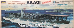 HASEGAWA 1/450 Japanese Aircraft Carrier Akagi motorized