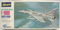 Hasegawa 1/72 NORTH AMERICAN-ROCKWELL F-100D SUPER SABRE