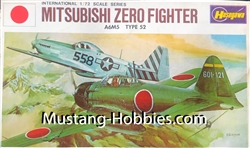 Hasegawa 1/72 Mitsubishi Zero Fighter A6M5 Type 52