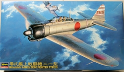 HASEGAWA 1/48 Mitsubishi A6M2b Zero fighter Type 21