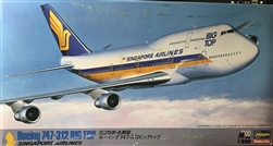HASEGAWA 1/200 Singapore Airlines Boeing 747-312 Big Top