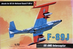 Hobby Craft 1/72 F-89J US ANG Interceptor