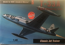 Hobby Craft 1/48 T-33A T-bird Shooting Star Classic Jet Trainer