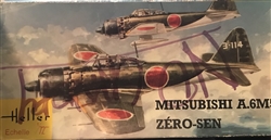 HELLER 1/72 Mitsubishi A6M5 Zero-Sen
