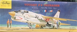 HELLER 1/72 Vought F-8 Crusader F-8 E(FN), F-8 E, F-8 J