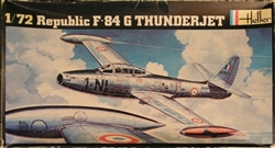 HELLER 1/72 Republic F-84 G THUNDERJET
