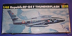 HELLER 1/48 Republic RF-84F Thunderflash