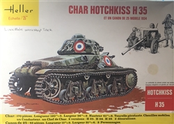 HELLER 1/35 Char Hotchkiss H35 WITH CANNON
