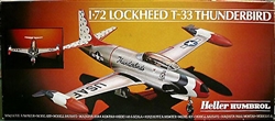 HELLER 1/72 Lockheed T-33 Shooting Star "Thunderbird"