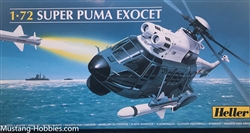 HELLER 1/72 Eurocopter AS.332 Super Puma "Exocet"