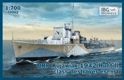 IBG MODELS 1/700 ORP Kujawiak 1942 Hunt II Class Destroyer Escort