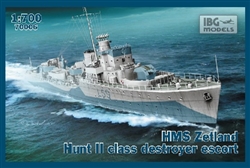 IBG MODELS 1/700 HMS Zetland 1942 Hunt II Class Destroyer Escort