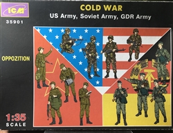 ICM 1/35 COLD WAR US ARMY, SOVIET ARMY, GDR ARMY