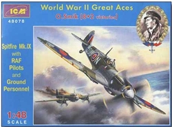 ICM 1/48 Spitfire Mk. IX Great Aces - O.Smik