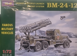 ICM 1/72 SOVIET MULTIPLE LAUNCH ROCKET SYSTEM BM-24-12