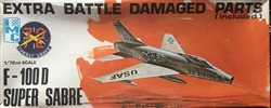 IMC 1/72 F-100D Super Sabre Extra Battle Damaged Parts