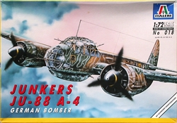 ITALERI 1/72 JUNKERS Ju-88 A-4 GERMAN BOMBER