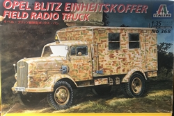 ITALERI 1/35 Opel Blitz Einheitskoffer Field Radio Truck