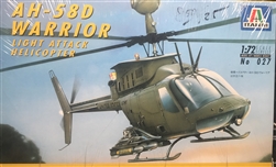 ITALERI 1/72 Bell AH-58D Warrior Light Attack Helicopter