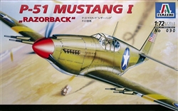 ITALERI 1/72 P-51 Mustang I "Razorback"