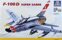 ITALERI 1/72 F-100D Super Sabre (Revised ESCI mold)
