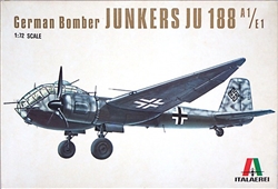 ITALERI 1/72 German Bomber Junkers Ju 188 A-1/E-1