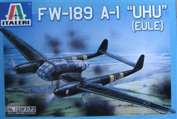 ITALERI 1/72  Fw 189 A-1 Uhu (Eule)