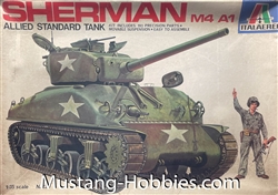 ITALERI 1/35 Sherman M4A1 Allied Standard Tank