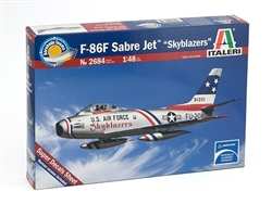 ITALERI 1/48 North American F-86F Sabre Jet "Skyblazers"
