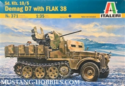 ITALERI 1/35 Demag D7 with FLAK 38 Sd.Kfz.10/5