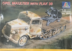ITALERI 1/35 Opel Maultier with FlaK 38