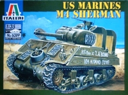 ITALERI 1/35 M4 Sherman US Marines