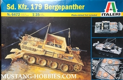 ITALERI 1/35 Sd.Kfz. 179 Bergepanther Photo-etched fret included