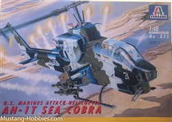 ITALERI 1/48 U.S. Marines Attack Helicopter AH-1T Sea Cobra