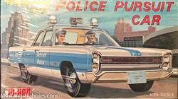 JO-HAN 1/25 Plymouth Fury Police Pursuit Car