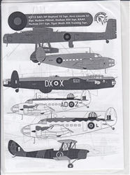 KITS AT WAR 1/72 RAF
