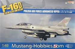 KINETICS 1/48 F-16D Block 52+ Polish Air Force Advanced Viper