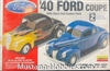 LINDBURG 1/25 '40 Ford Coupe With Stock And Custom Parts