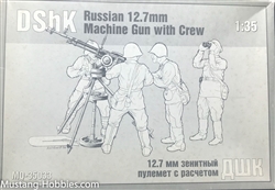 MAQUETTE 1/35 RUSSIAN 12.7mm MACHINE GUN WITH CREW